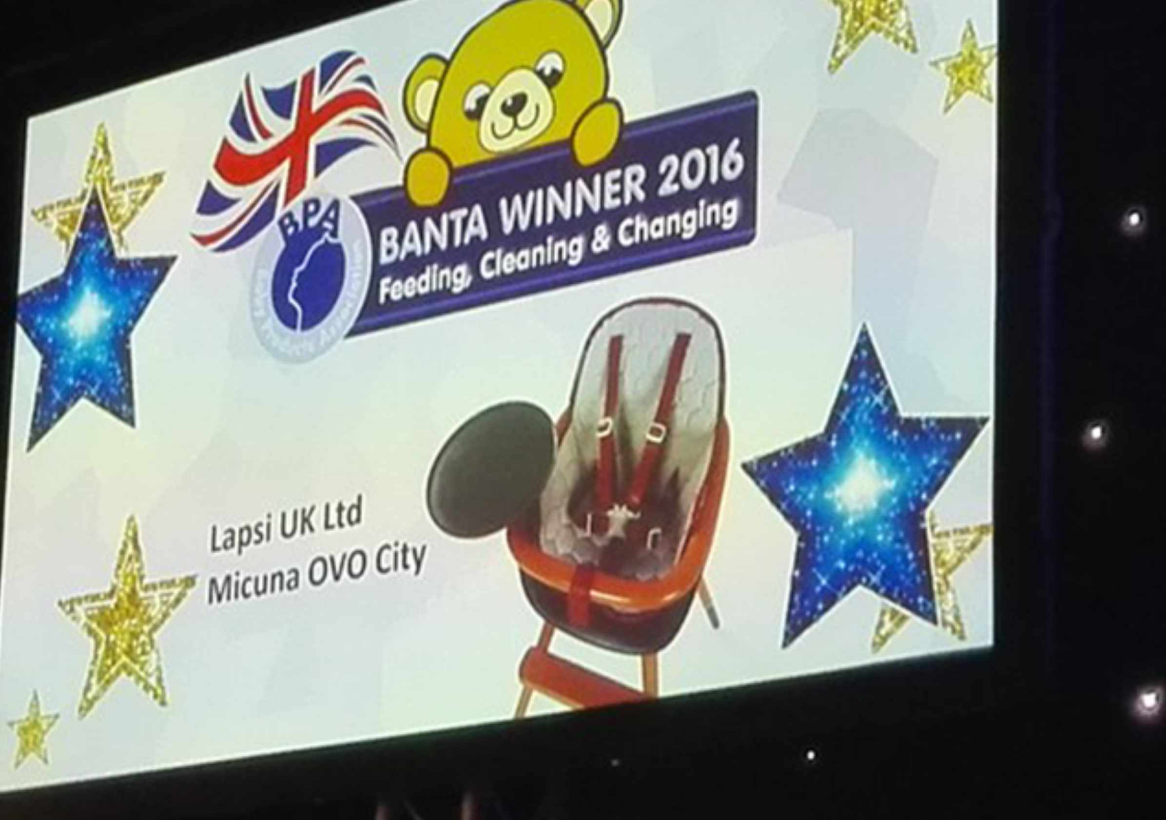 ¡OVO premiada en UK!