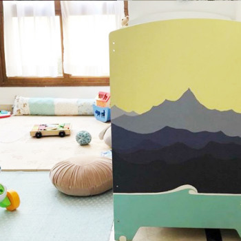 La cuna UNICA de Cristina Boscá para Gabriel