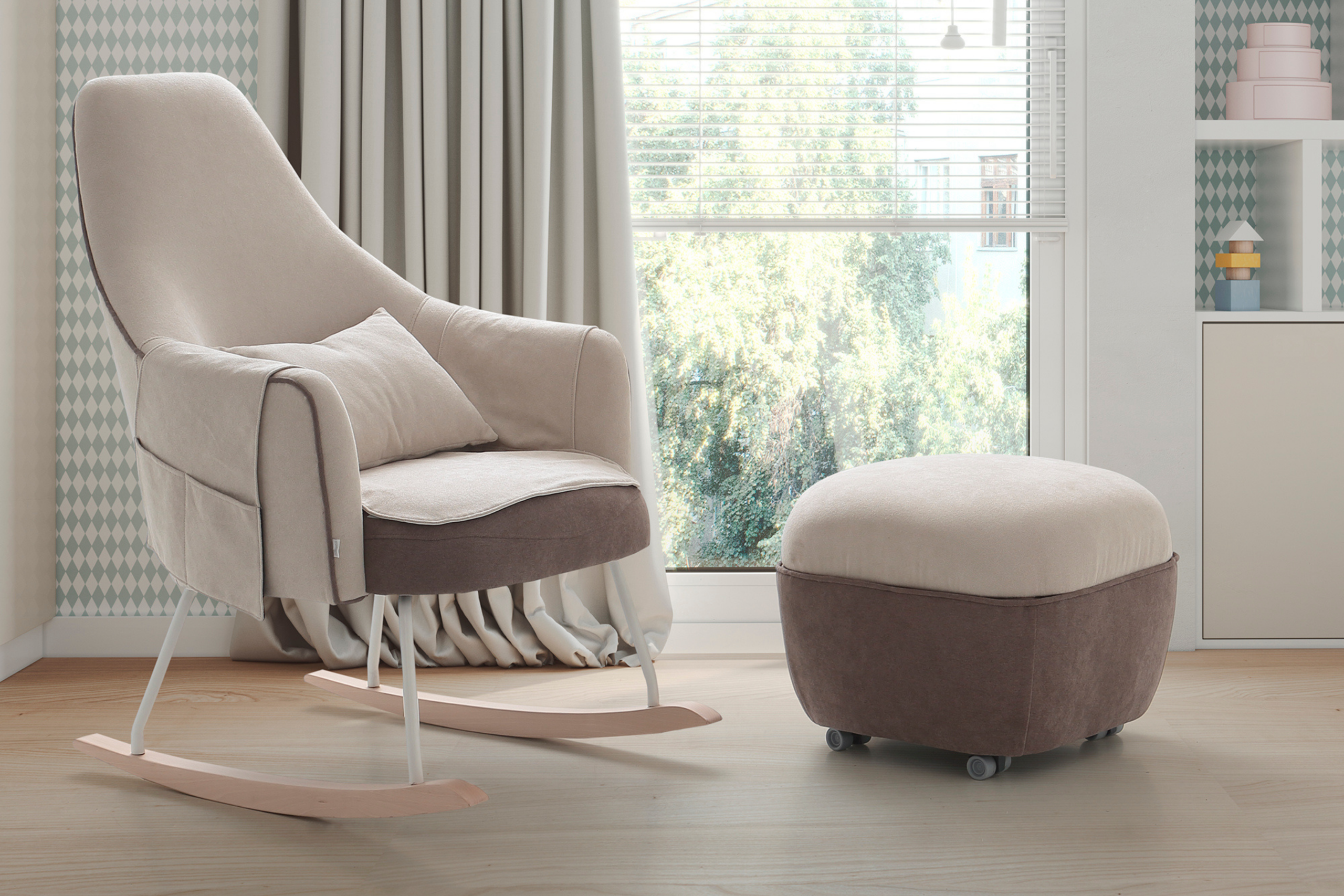 Mecedora Moom: mucho más que un sillón de lactancia