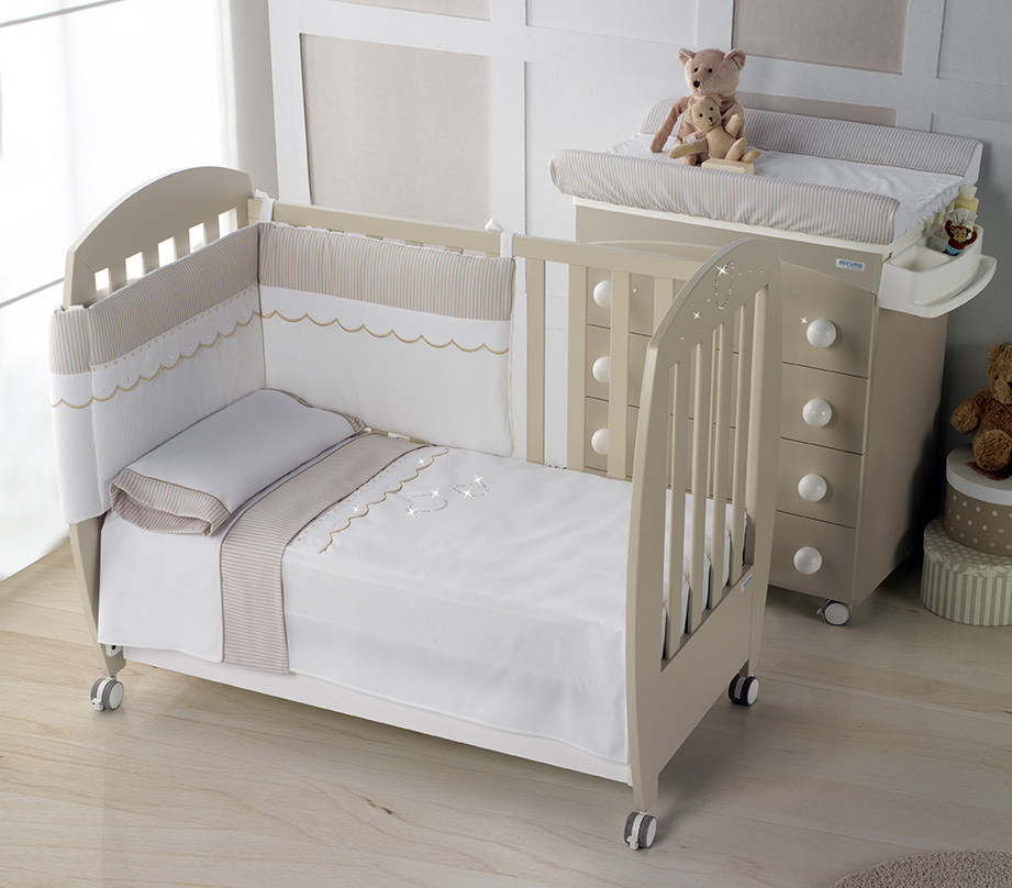 Juego de sábanas Valeria 140x70 7659 Micuna