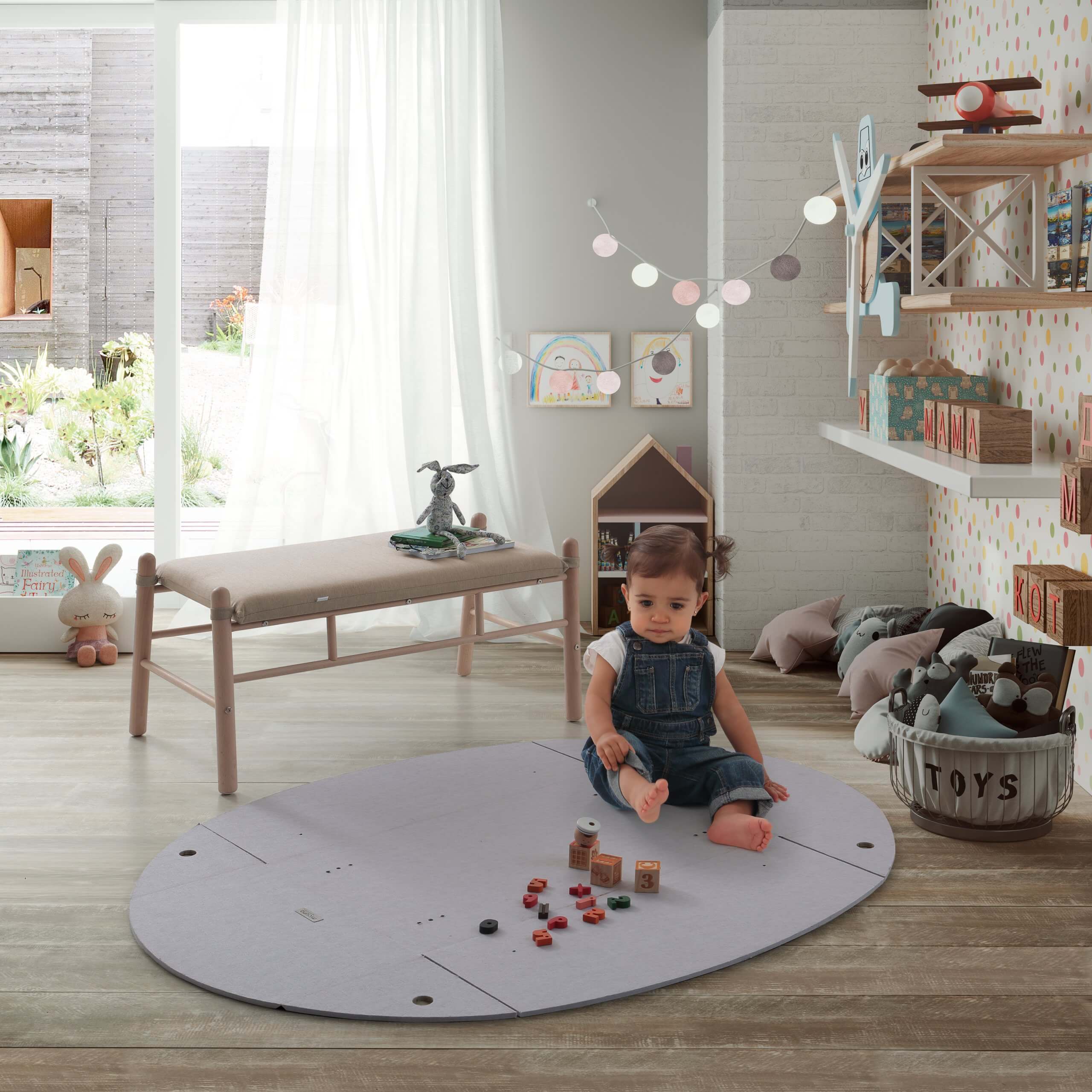 COCOTO-AMBIENTE BANQUETA Y ALFOMBRA-REPE