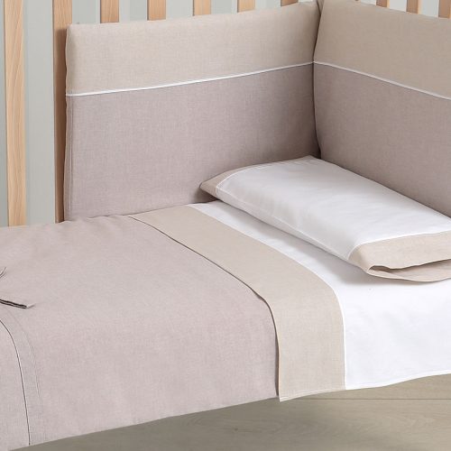 Nórdico + Protector Nature 140x70 - Beige 9194 comprar cunas online