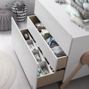 Cómoda tres cajones Swing - Blanco 4117 comprar cunas online