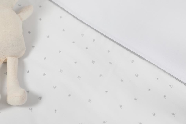 Set nórdico y protector Shine para minicuna Cododo y You and Me - Unico 1829 Micuna