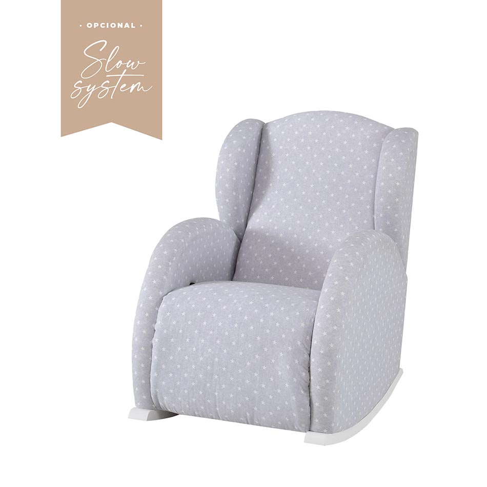 Mecedora lactancia Flor Slow System - Estrellas 6095 Micuna