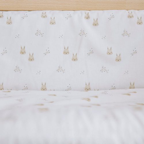 Rabbits  Nórdico y protector de minicuna 80x50