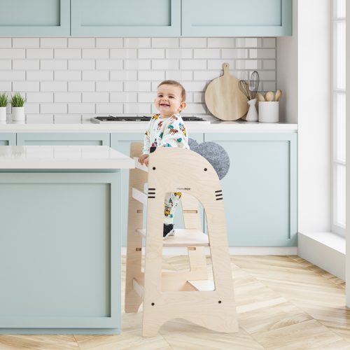 Kule torre de aprendizaje de madera