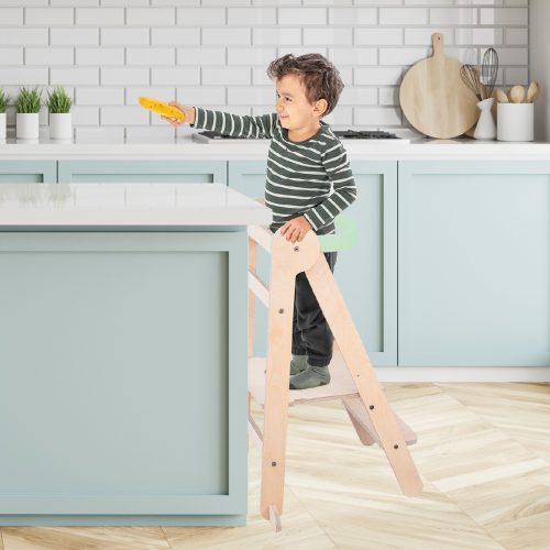 Fold torre de aprendizaje plegable