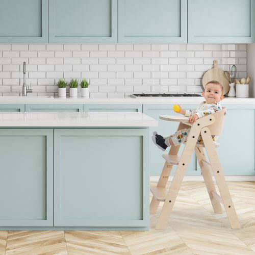 MyChair trona plegable de madera evolutiva