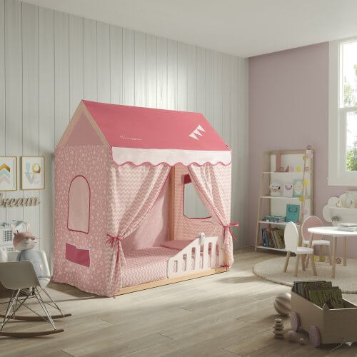 Candy cobertura textil para cama-casita TIPI