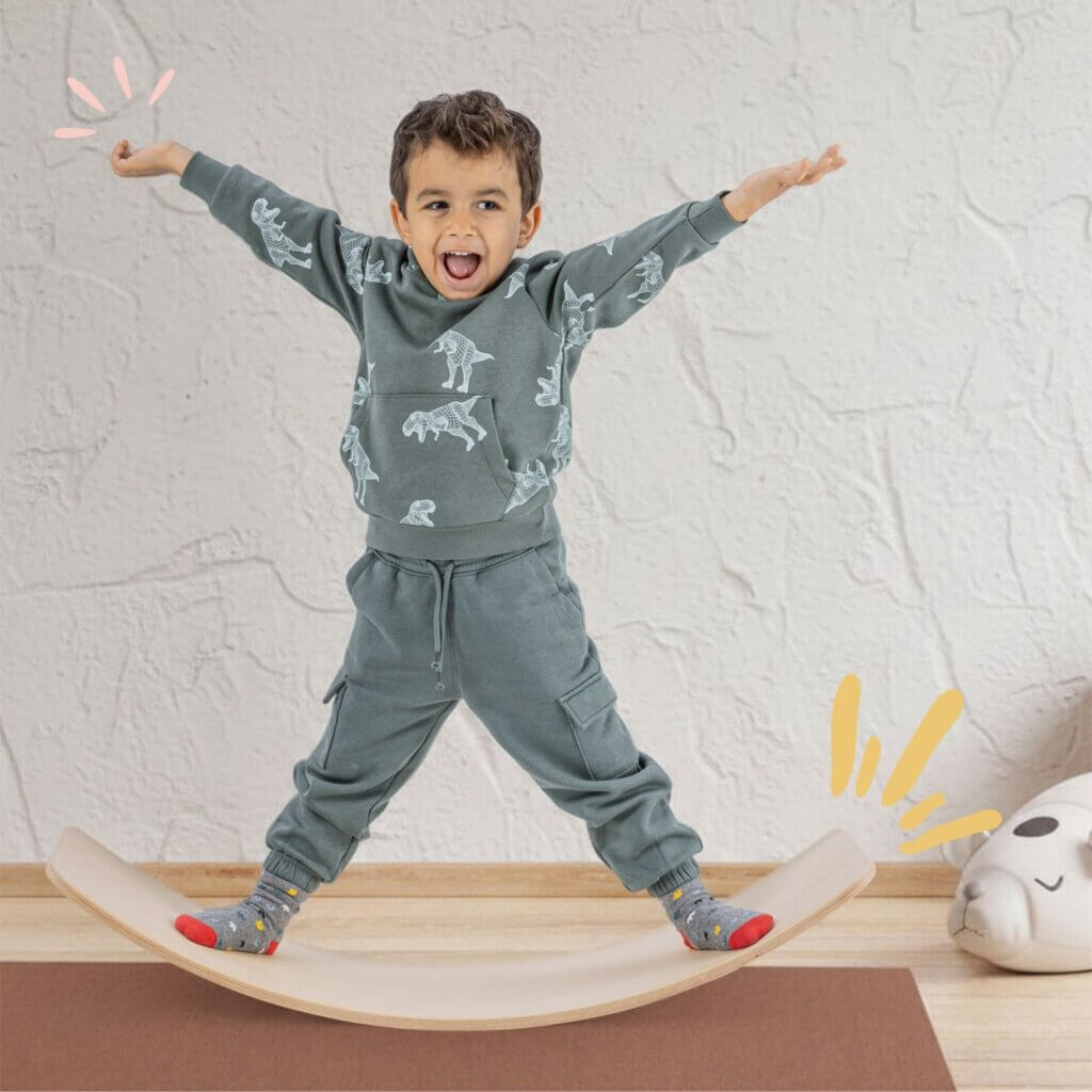 tablero equilibro montessori yay