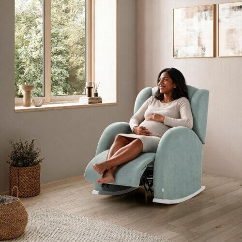 Mecedora reclinable-Flor